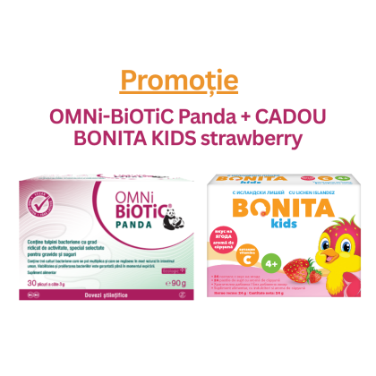 OMNI BIOTIC PANDA, 30 plicuri, Institut Allergosan