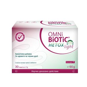 Omni Biotic Hetox Light, 30 plicuri, Institut Allergosan
