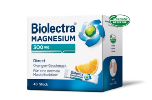Biolectra Magneziu 300 mg Direct cu aromă de portocală, 20 plicuri, Hermes