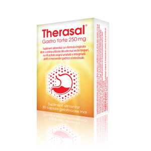 Therasal Gastro forte, 250 mg x 30 capsule