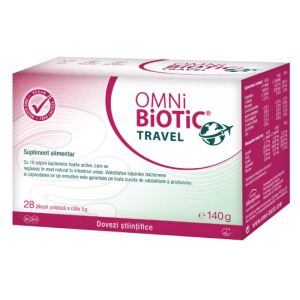 Omni Biotic Travel, 28 plicuri, Institut Allergosan