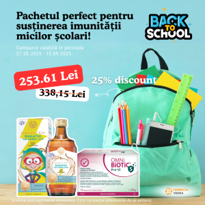 BACK TO SCHOOL Omnibiotic ProV5+Regulat Pro Kids